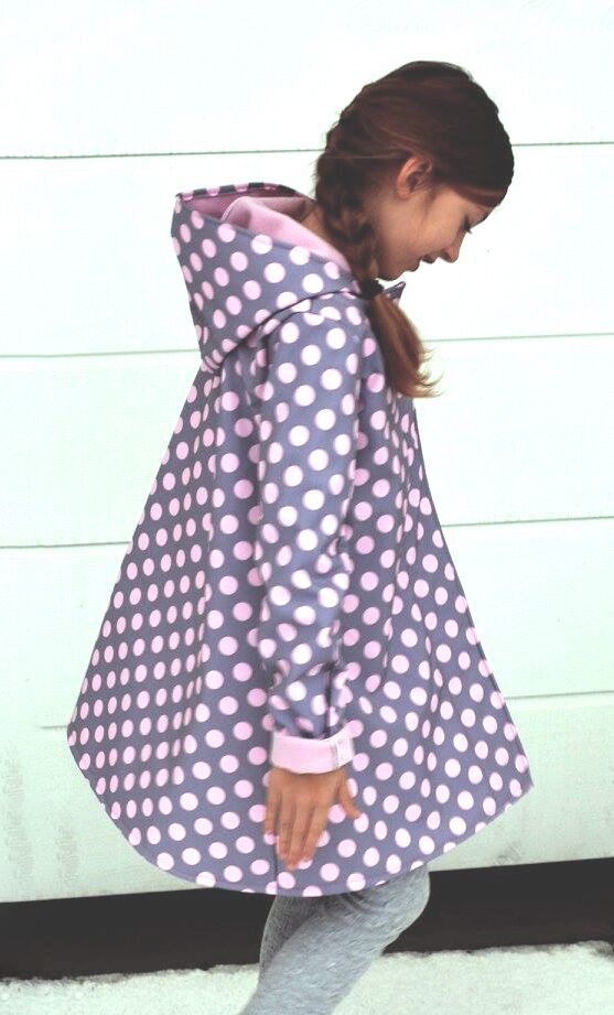 Schnittmuster Mantel, Jacke Capa (62–164) – Bild 25