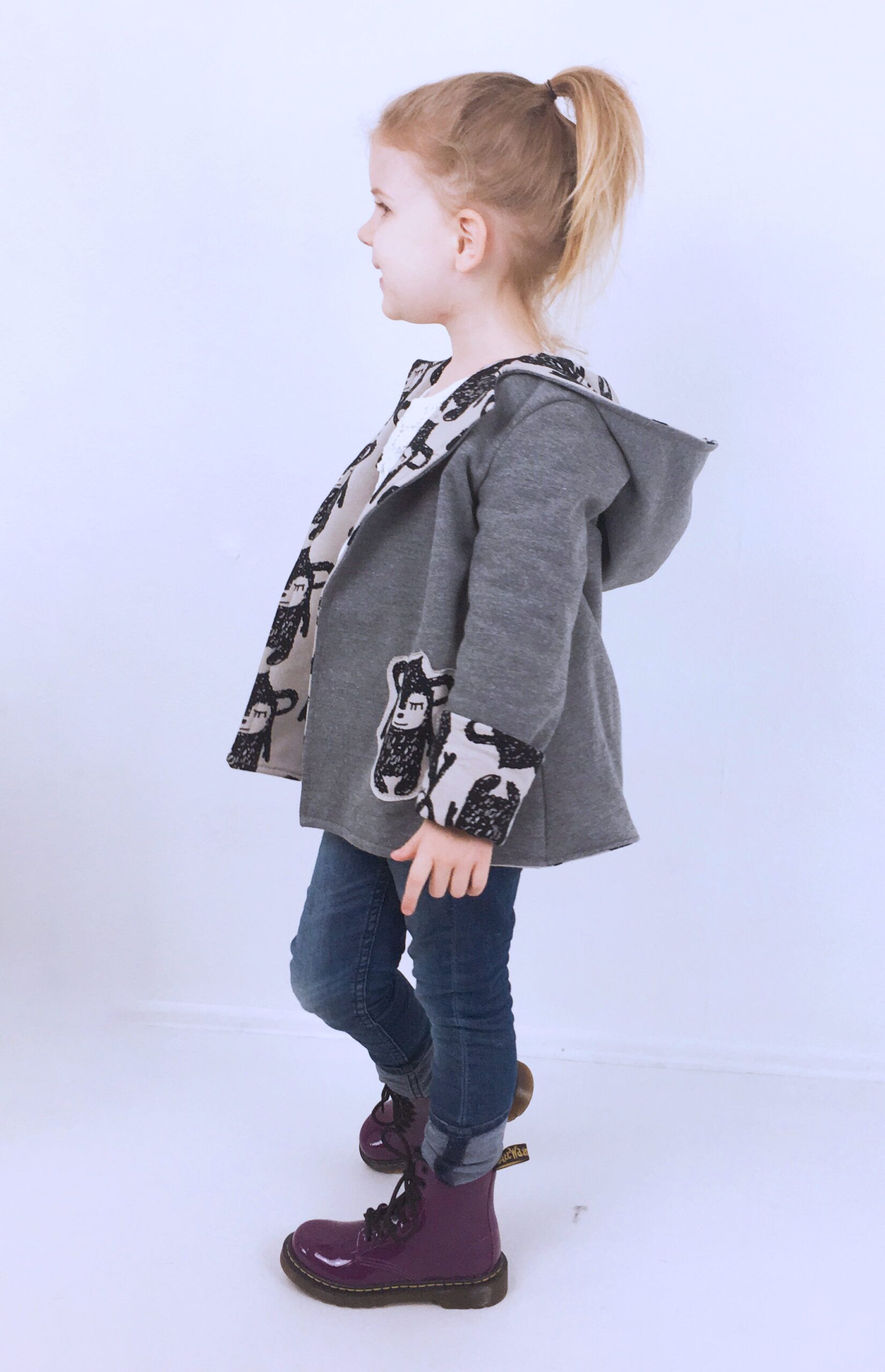 Schnittmuster Mantel, Jacke Capa (62–164) – Bild 10