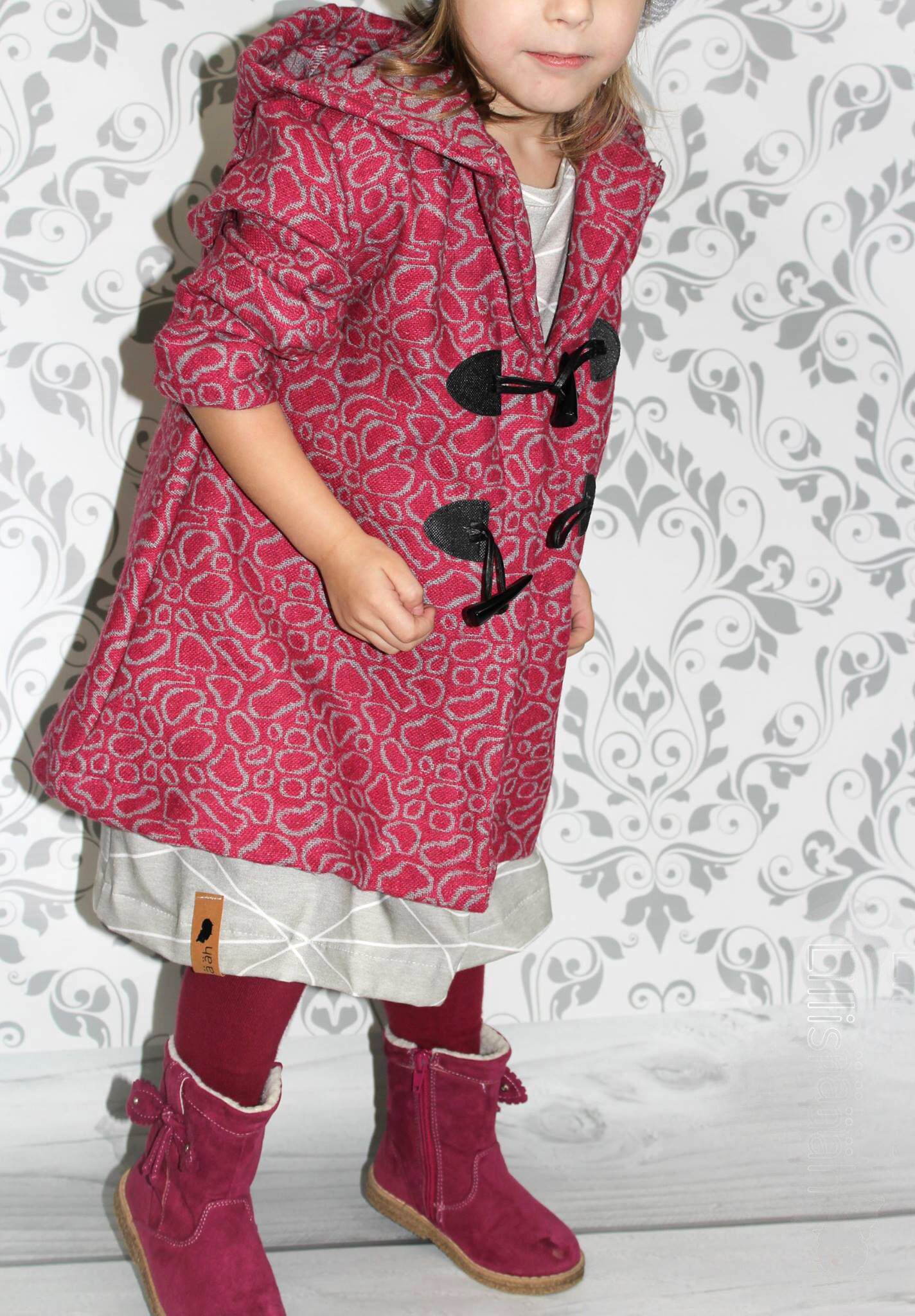 Schnittmuster Mantel, Jacke Capa (62–164) – Bild 8