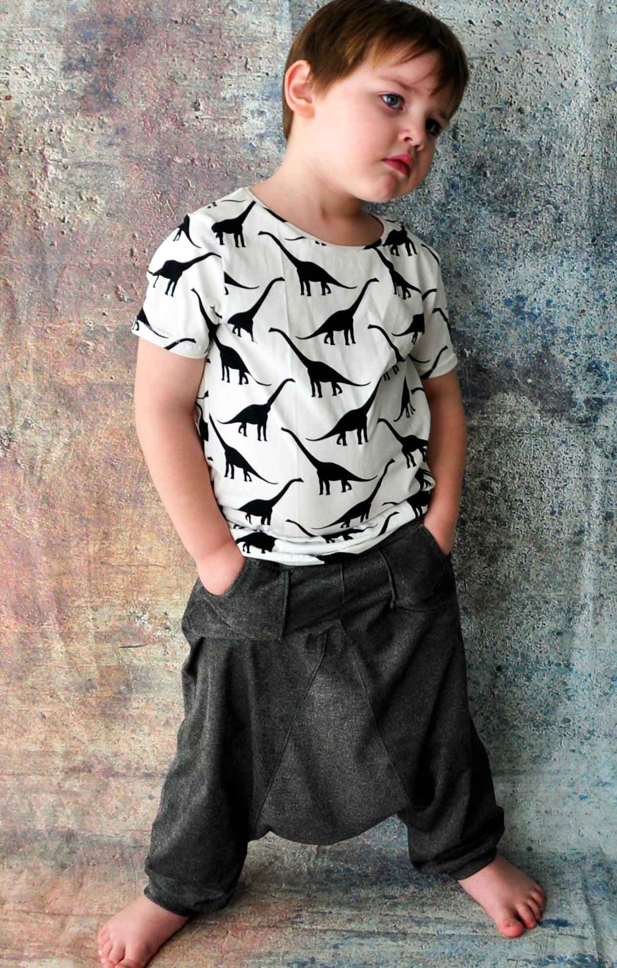 Schnittmuster Haremshose, Pumphose Nuvem (62–140) – Bild 3