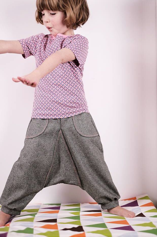 Schnittmuster Haremshose, Pumphose Nuvem (62–140) – Bild 26