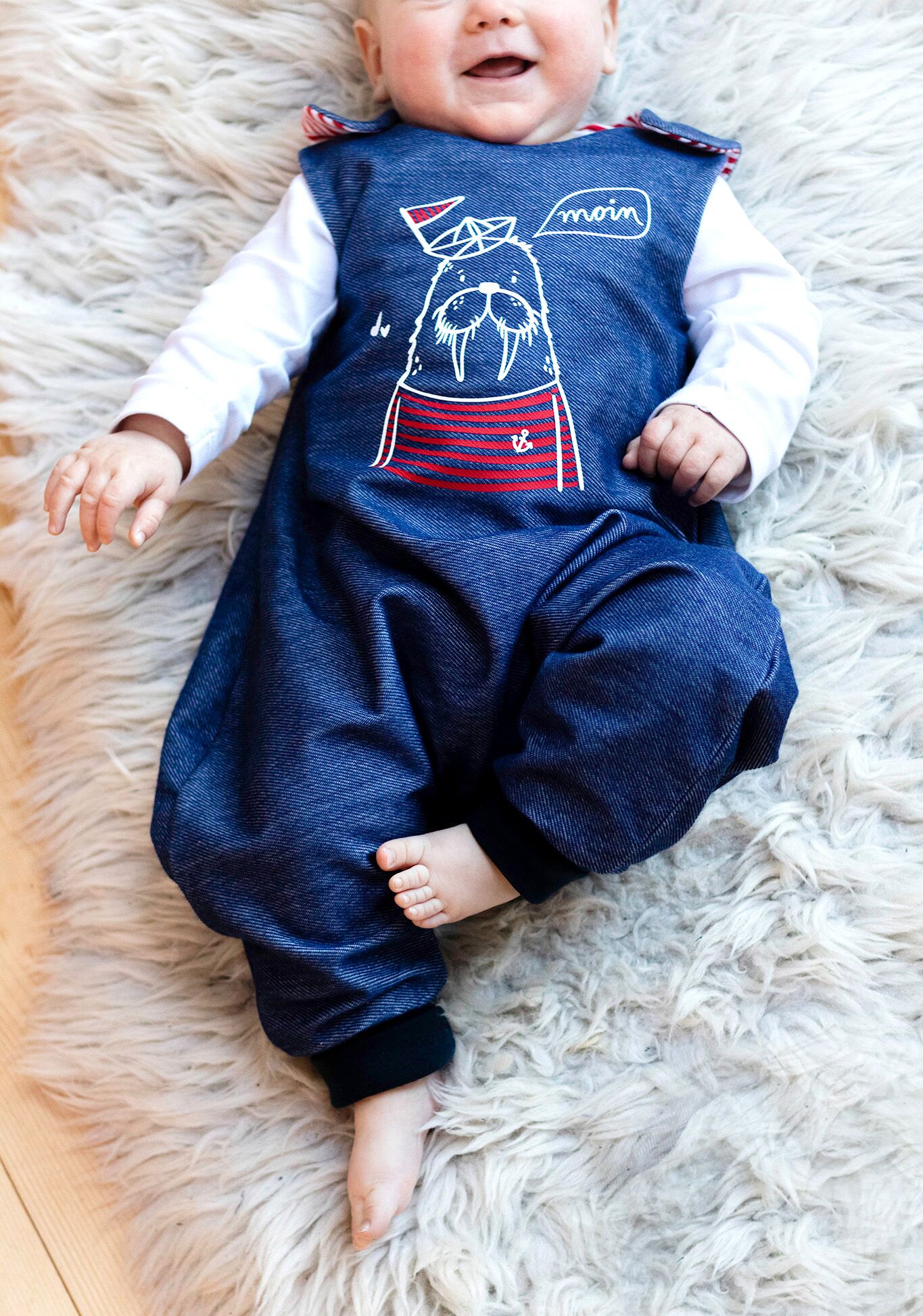 Schnittmuster Strampler Sapeca (50-104) – Bild 3