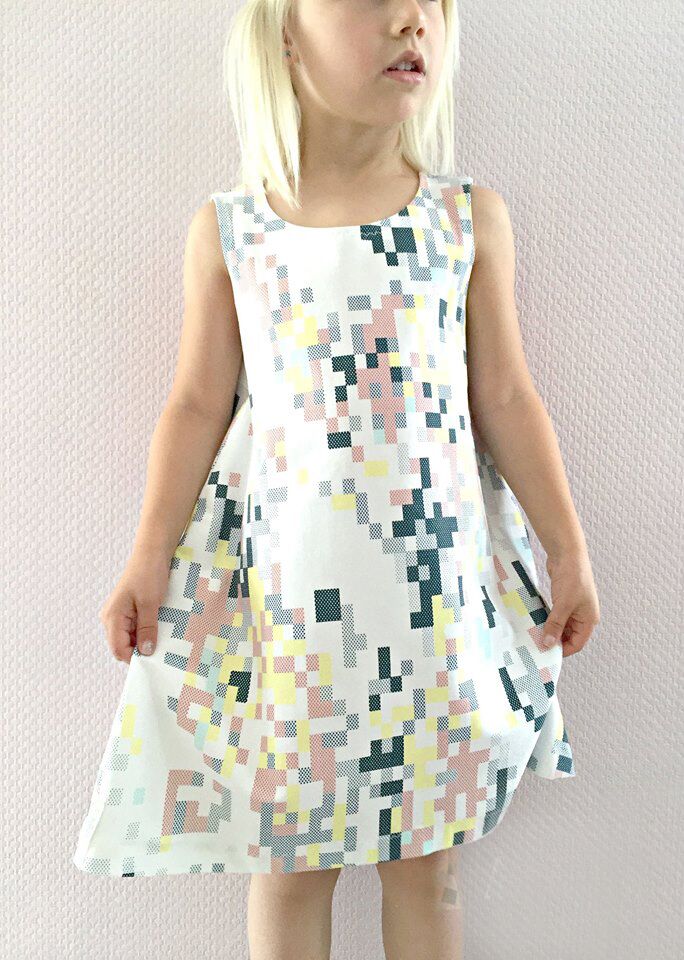 Schnittmuster Trägerkleid, Tunika Pipoca (62-164) – Bild 3