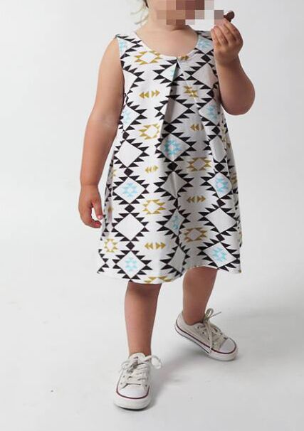 Schnittmuster Trägerkleid, Tunika Pipoca (62-164) – Bild 22