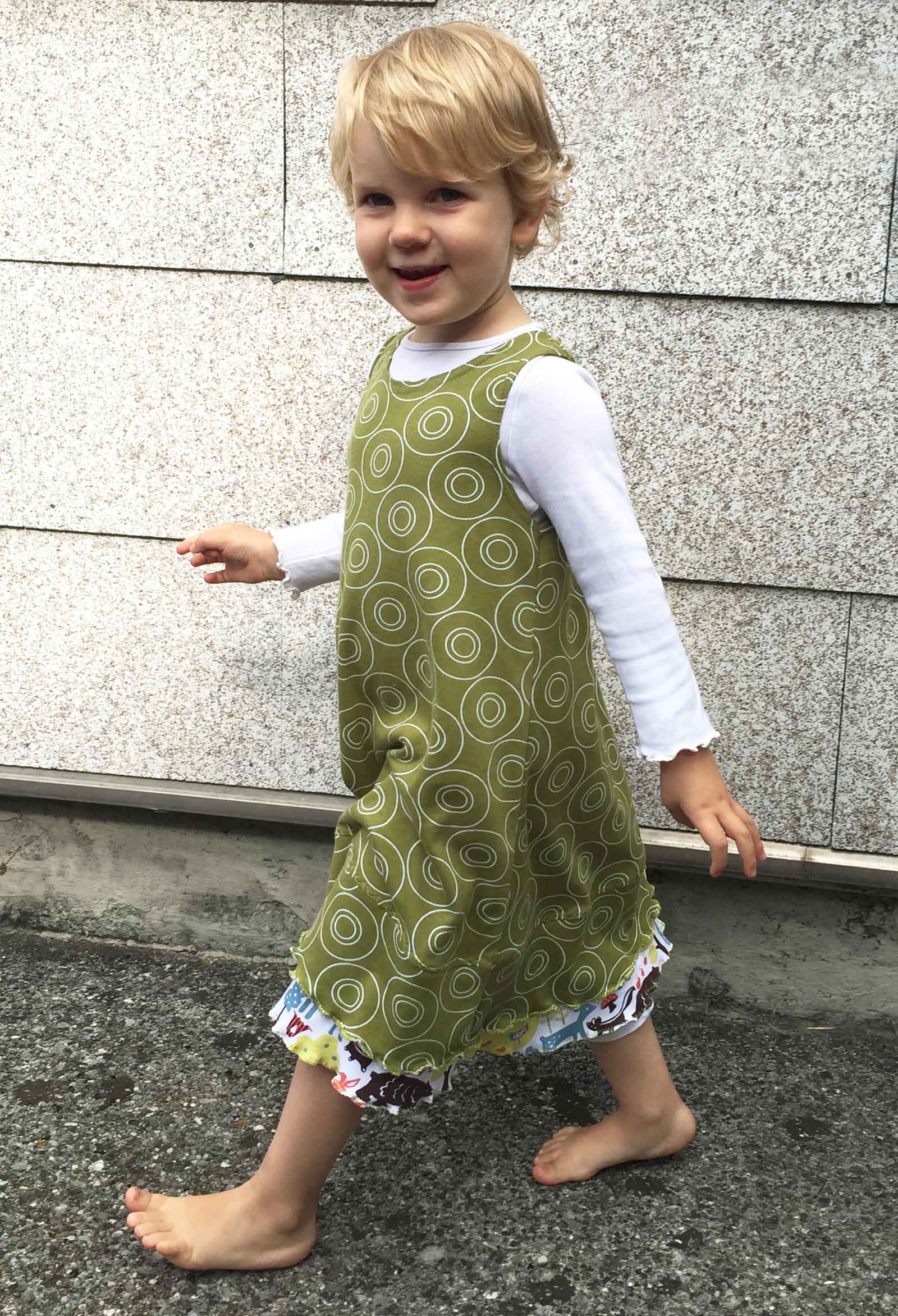 Schnittmuster Trägerkleid, Tunika Pipoca (62-164) – Bild 41