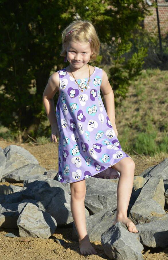 Schnittmuster Trägerkleid, Tunika Pipoca (62-164) – Bild 7