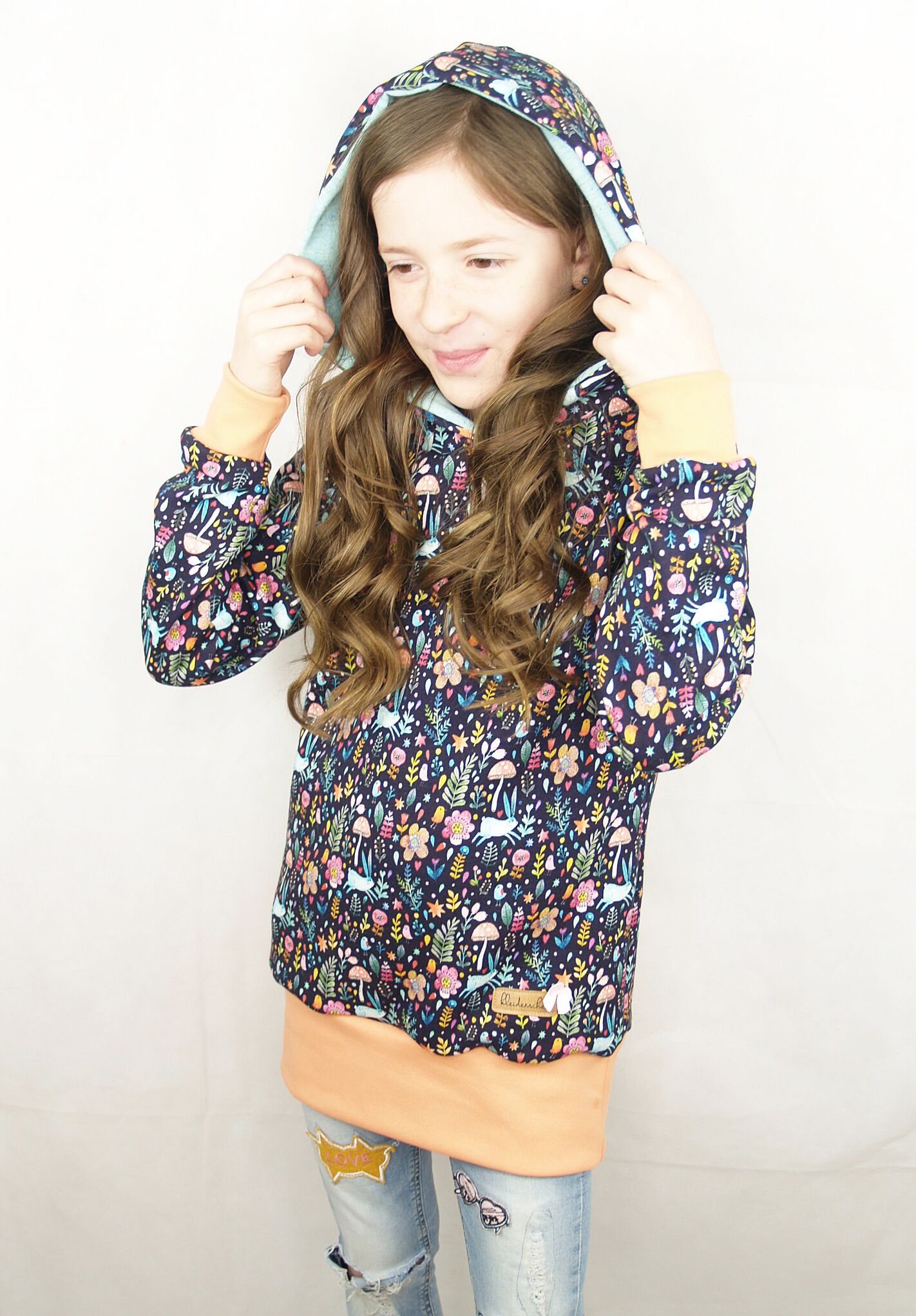 Schnittmuster Sweatjacke Hoodie Chocolate Kids (62-140) – Bild 16