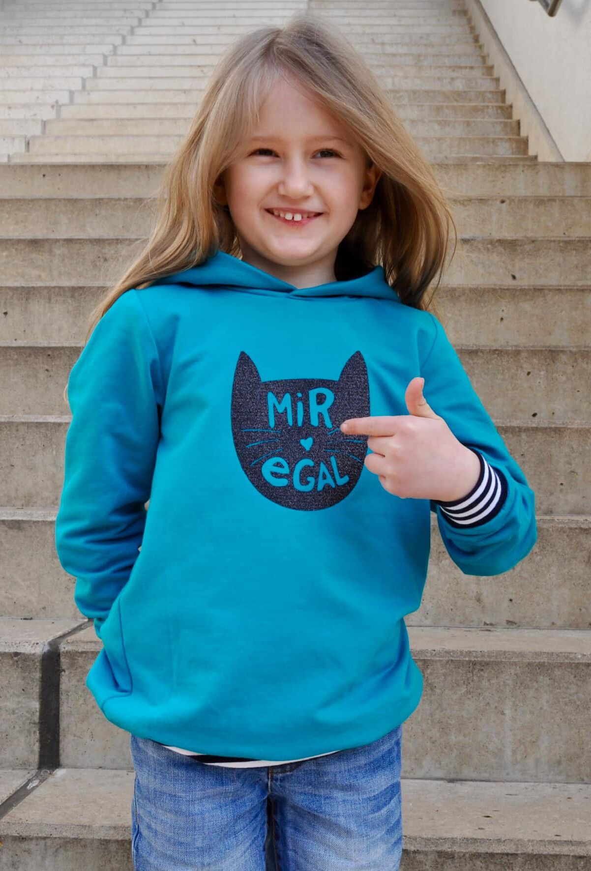 Schnittmuster Sweatjacke Hoodie Chocolate Kids (62-140) – Bild 14