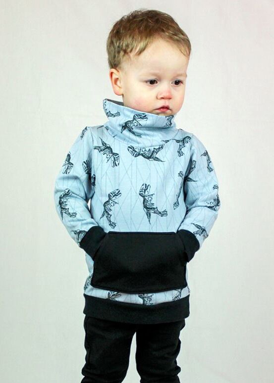 Schnittmuster Sweatjacke Hoodie Chocolate Kids (62-140) – Bild 2