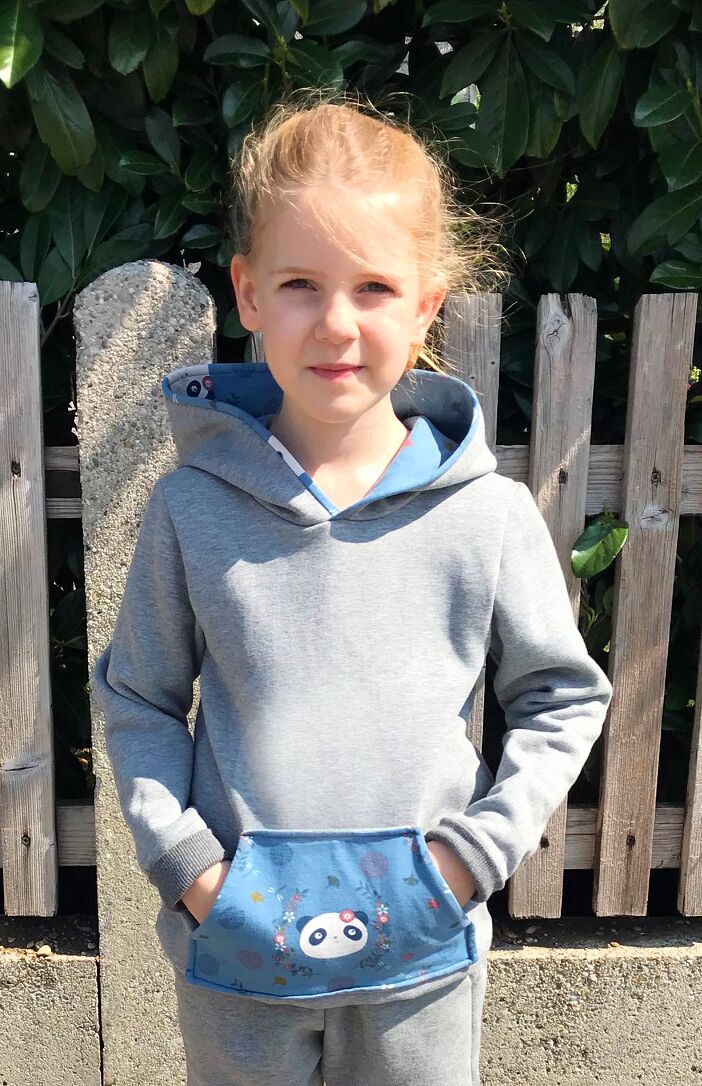 Schnittmuster Sweatjacke Hoodie Chocolate Kids (62-140) – Bild 7