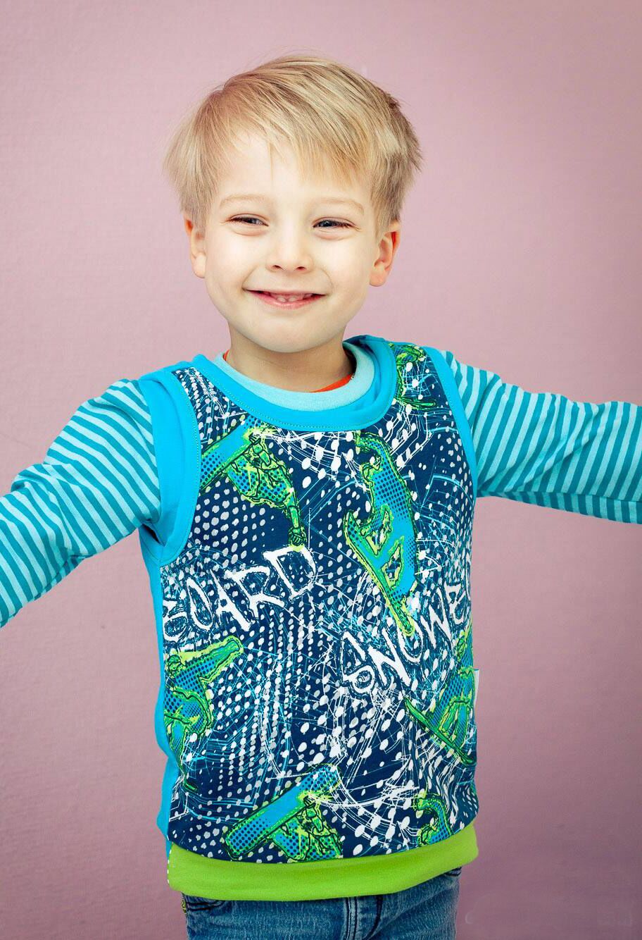 Schnittmuster Pullunder, Pullunderkleid Salto (62-152) – Bild 14