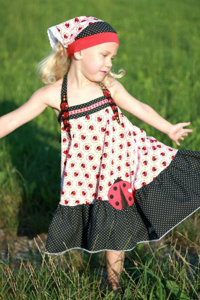 Schnittmuster Kleid, Rock mit Schleife Minina (62–158) – Bild 34