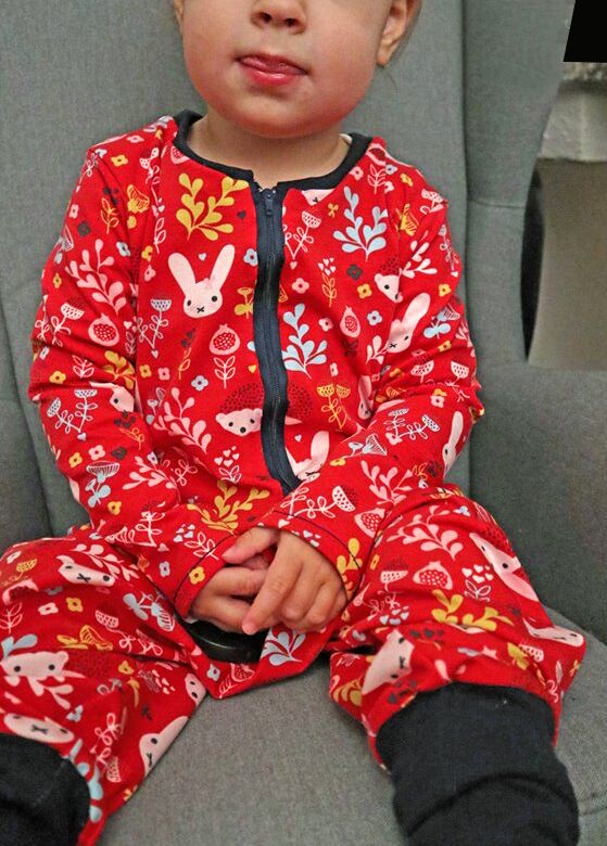 Schnittmuster Pyjama Schlafoverall Siesta (50-140) – Bild 17