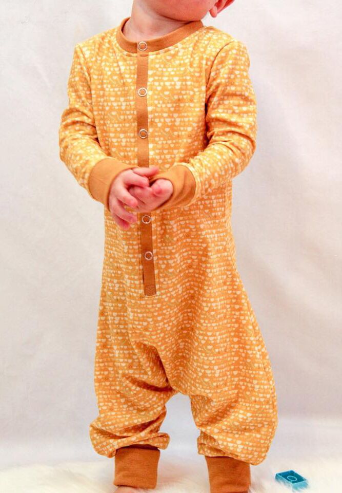 Schnittmuster Pyjama Schlafoverall Siesta (50-140) – Bild 6