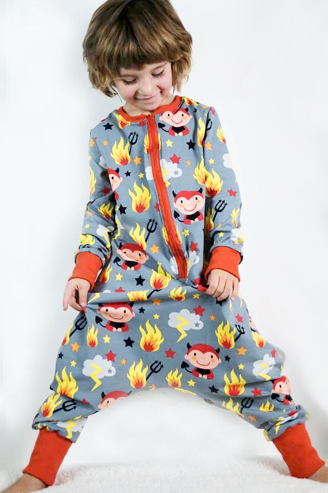 Schnittmuster Pyjama Schlafoverall Siesta (50-140) – Bild 20