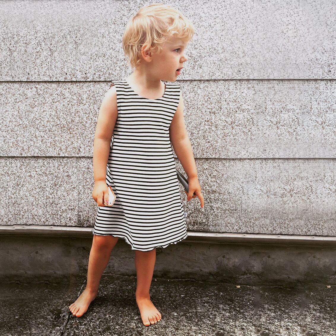 Schnittmuster Trägerkleid, Tunika Pipoca (62-164)