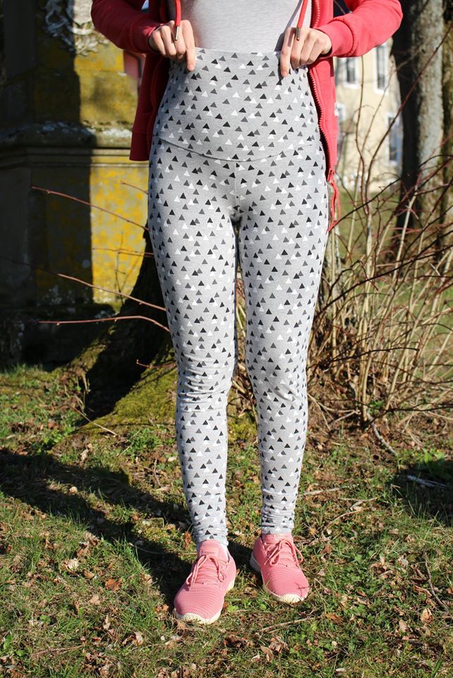 ebook Schnittmuster Umstandshose leggings schwangserschaft selber nähen Nähanleitung