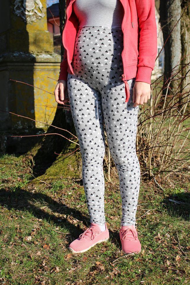 ebook Schnittmuster Umstandshose leggings schwangserschaft selber nähen Nähanleitung