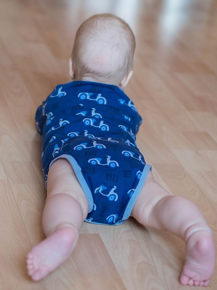 ebook Schnittmuster Baby Wickelbody William selber nähen