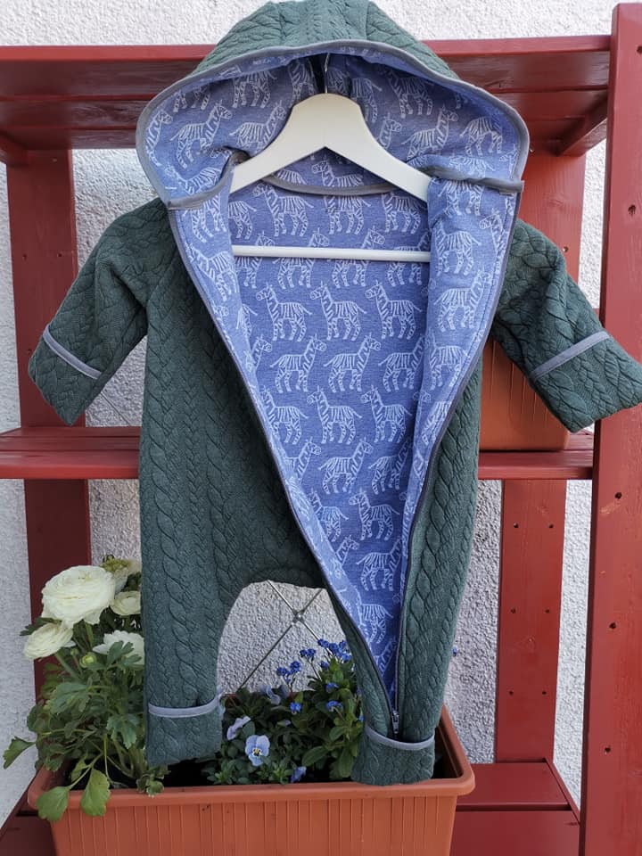 ebook Schnittmuster Baby Overall Sverre selber nähen