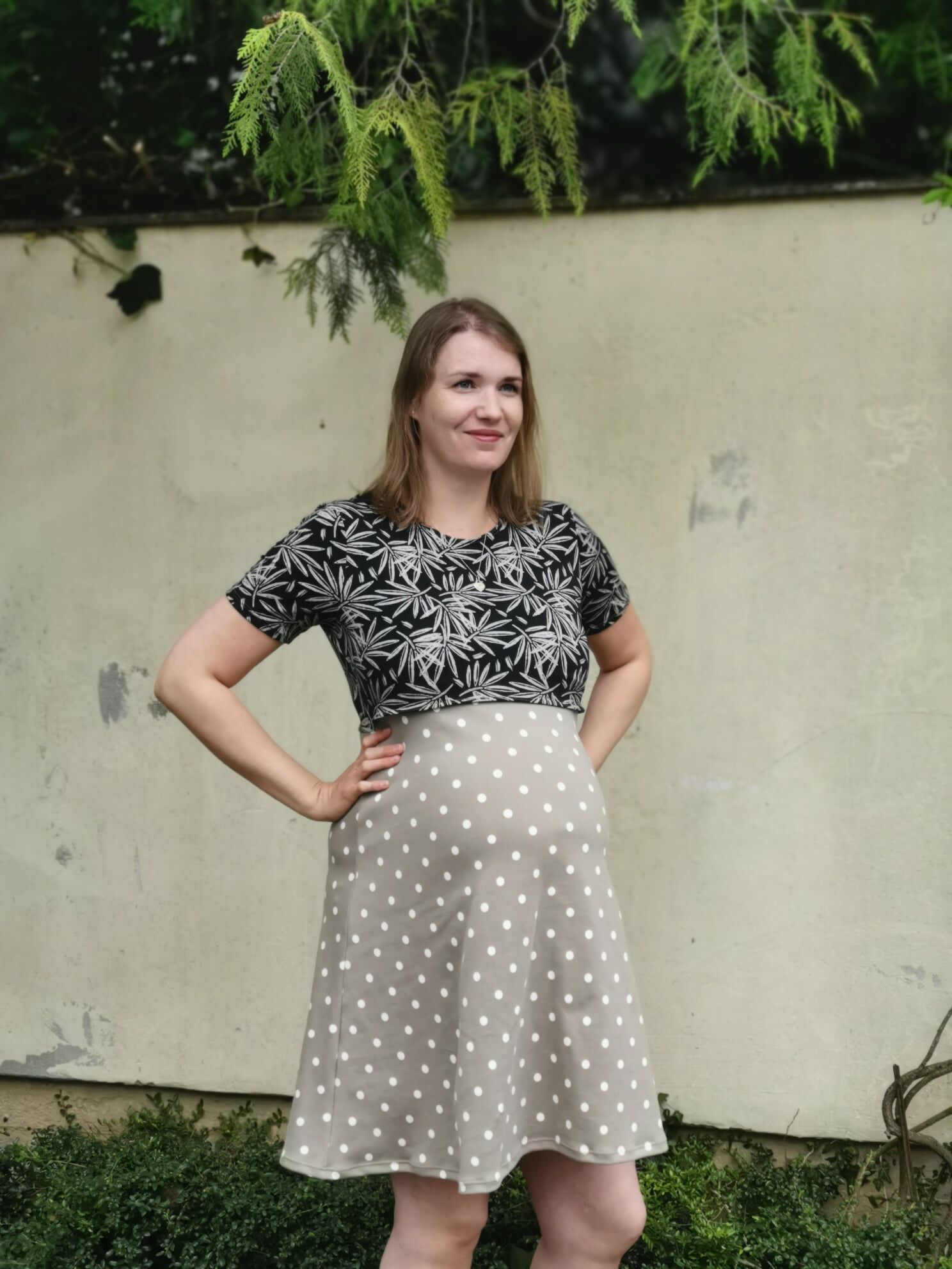 Schnittmuster Umstandskleid Schwangerschaftskleid Stillkleid DIY Umstandsmode Stillmode Schwangerschaft Kleid
