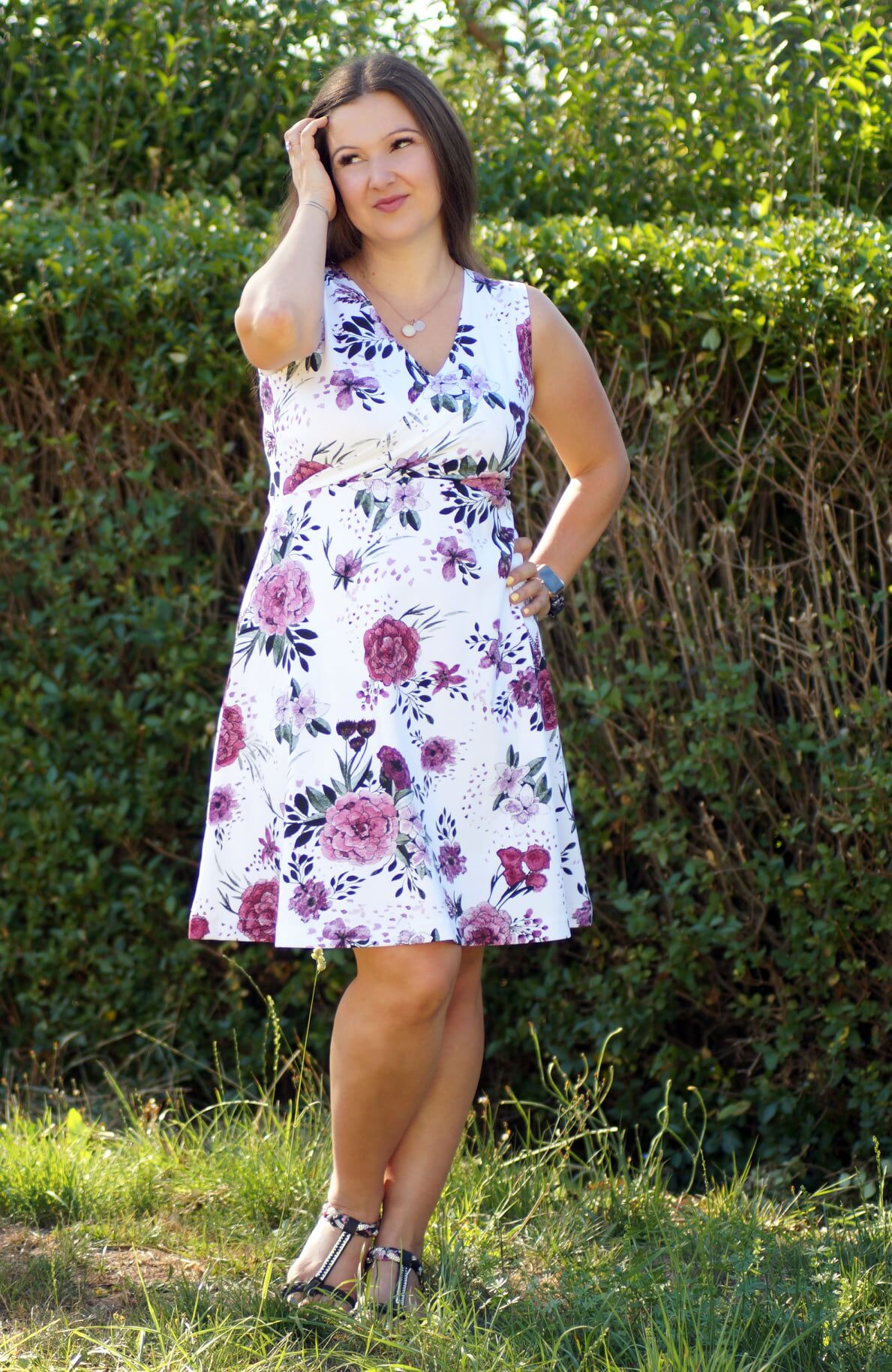 Schnittmuster Umstadskleid Schwangerschaftskleid Stillkleid DIY Umstandsmode Stillmode Schwangerschaft Kleid