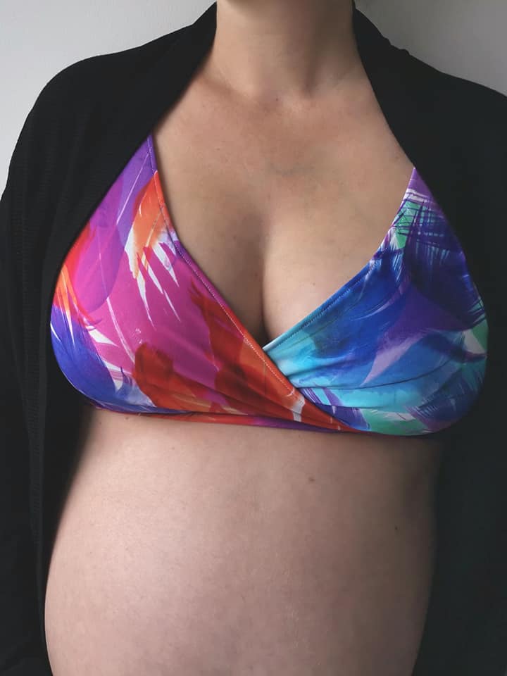 Schnittmuster Stillbustier Stillbh DIY Stillmode BH königin Mutter