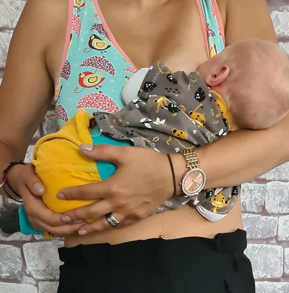 Schnittmuster Stillbustier Stillbh DIY Stillmode BH königin Mutter