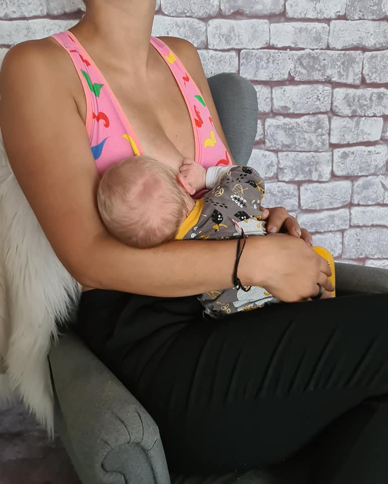 Schnittmuster Stillbustier Stillbh DIY Stillmode BH königin Mutter