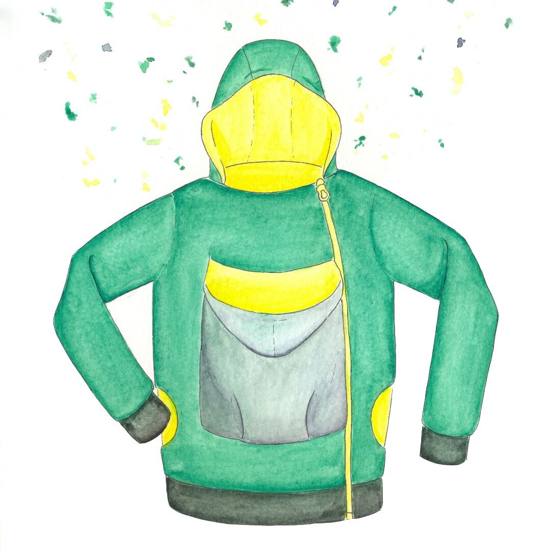 Schnittmuster Tragejacke Silvia (Gr. 34-56)