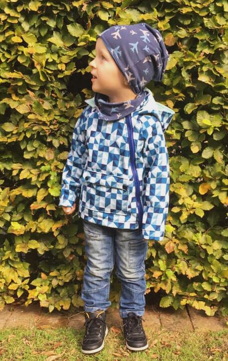 Schnittmuster Übergangsjacke Softshelljacke Pirulito (62-140) – Bild 9
