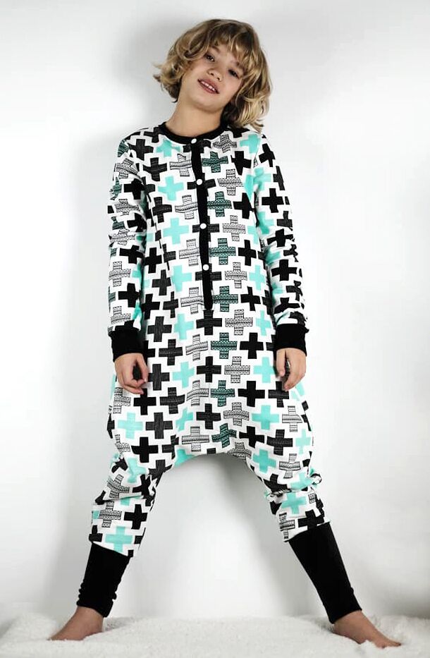 Schnittmuster Pyjama Schlafoverall Siesta (50-140) – Bild 27