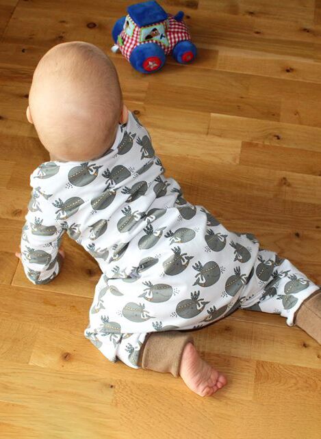 Schnittmuster Pyjama Schlafoverall Siesta (50-140) – Bild 14