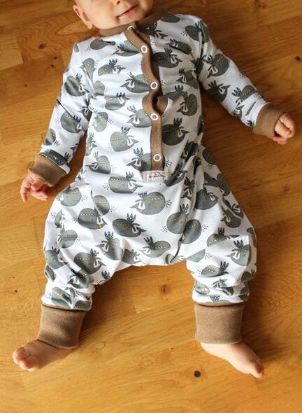 Schnittmuster Pyjama Schlafoverall Siesta (50-140) – Bild 13