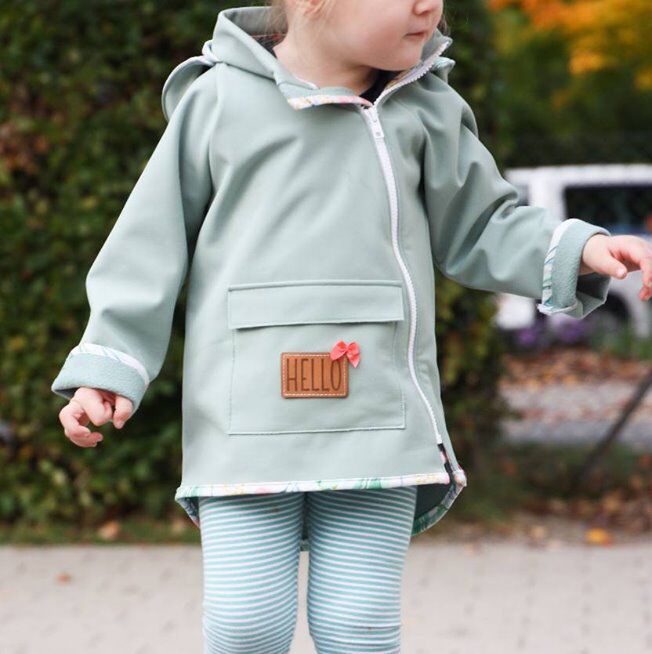 Schnittmuster Übergangsjacke Softshelljacke Pirulito (62-140)