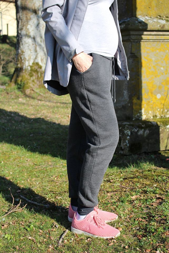 ebook Schnittmuster Umstandshose sweathose schwangserschaft Königin Mutter Nähanleitung