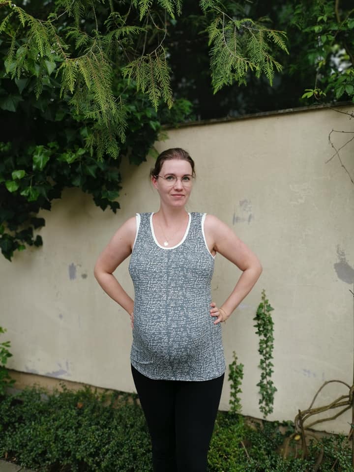 ebook Schnittmuster Stilltop Ingrid Umstandstop Stillfunktion nähanleitung königin Mutter