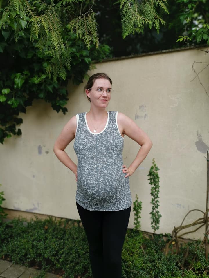 ebook Schnittmuster Stilltop Ingrid Umstandstop Stillfunktion nähanleitung königin Mutter