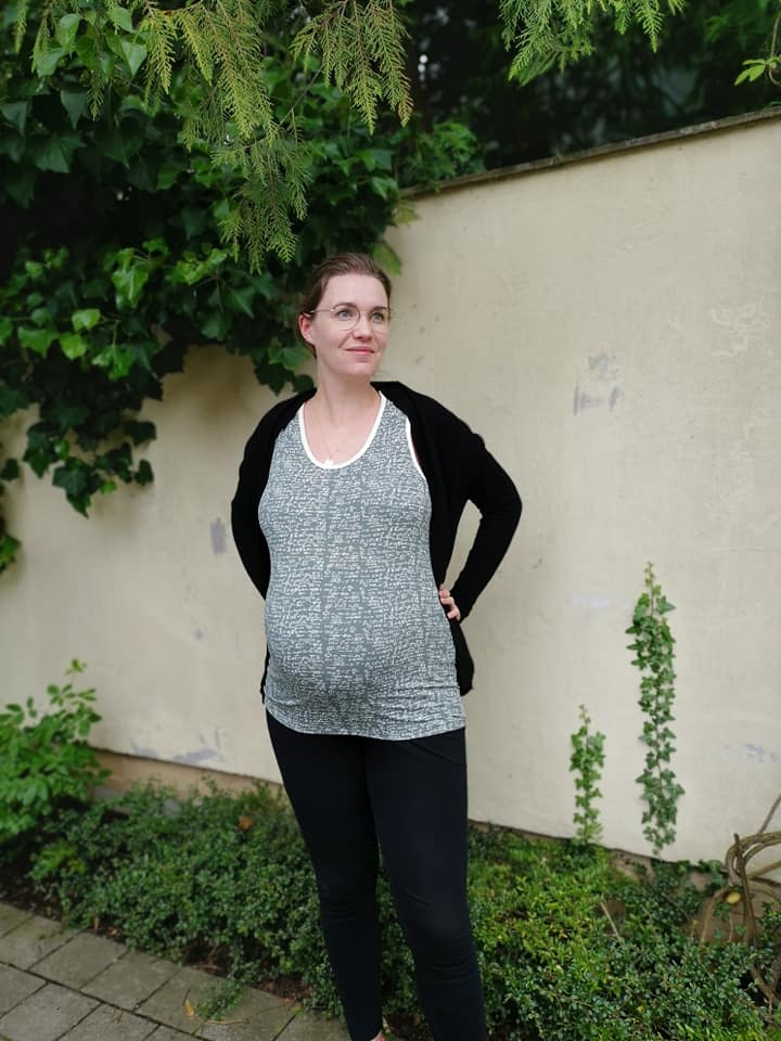 ebook Schnittmuster Stilltop Ingrid Umstandstop Stillfunktion nähanleitung königin Mutter