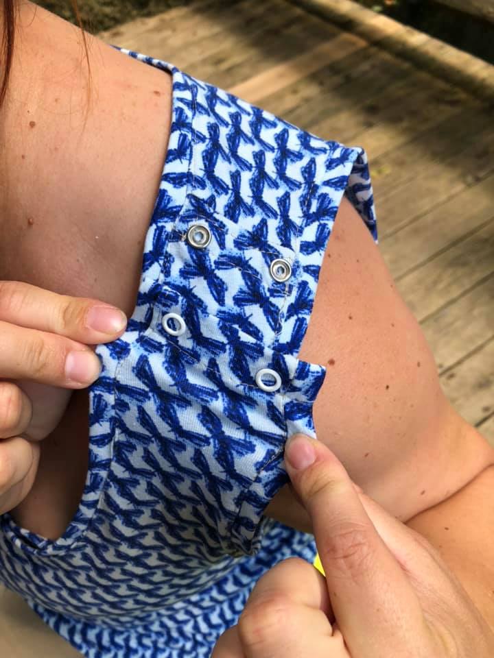 ebook Schnittmuster Stilltop Ingrid Umstandstop Stillfunktion nähanleitung königin Mutter