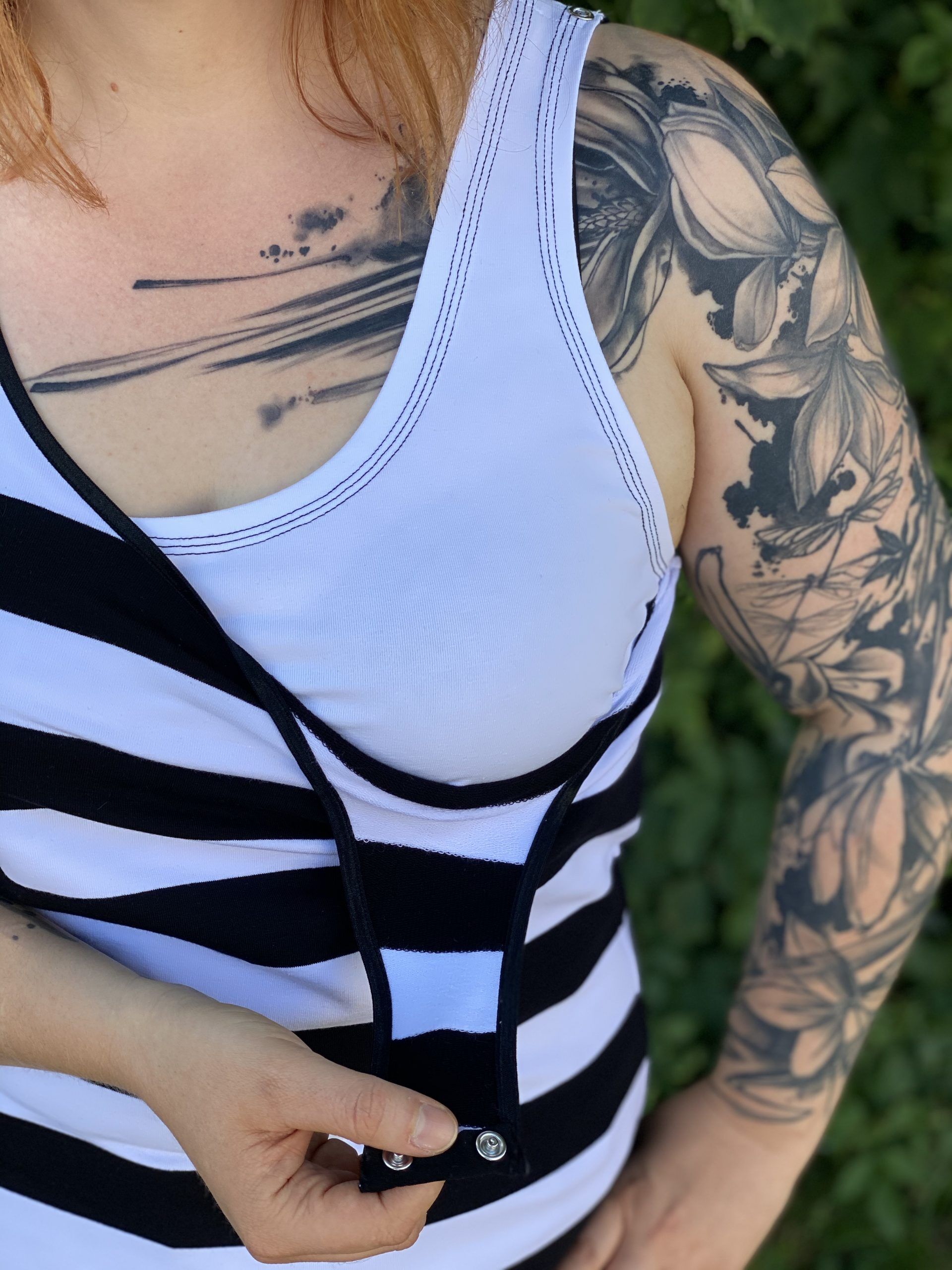 ebook Schnittmuster Stilltop Ingrid Umstandstop Stillfunktion nähanleitung königin Mutter