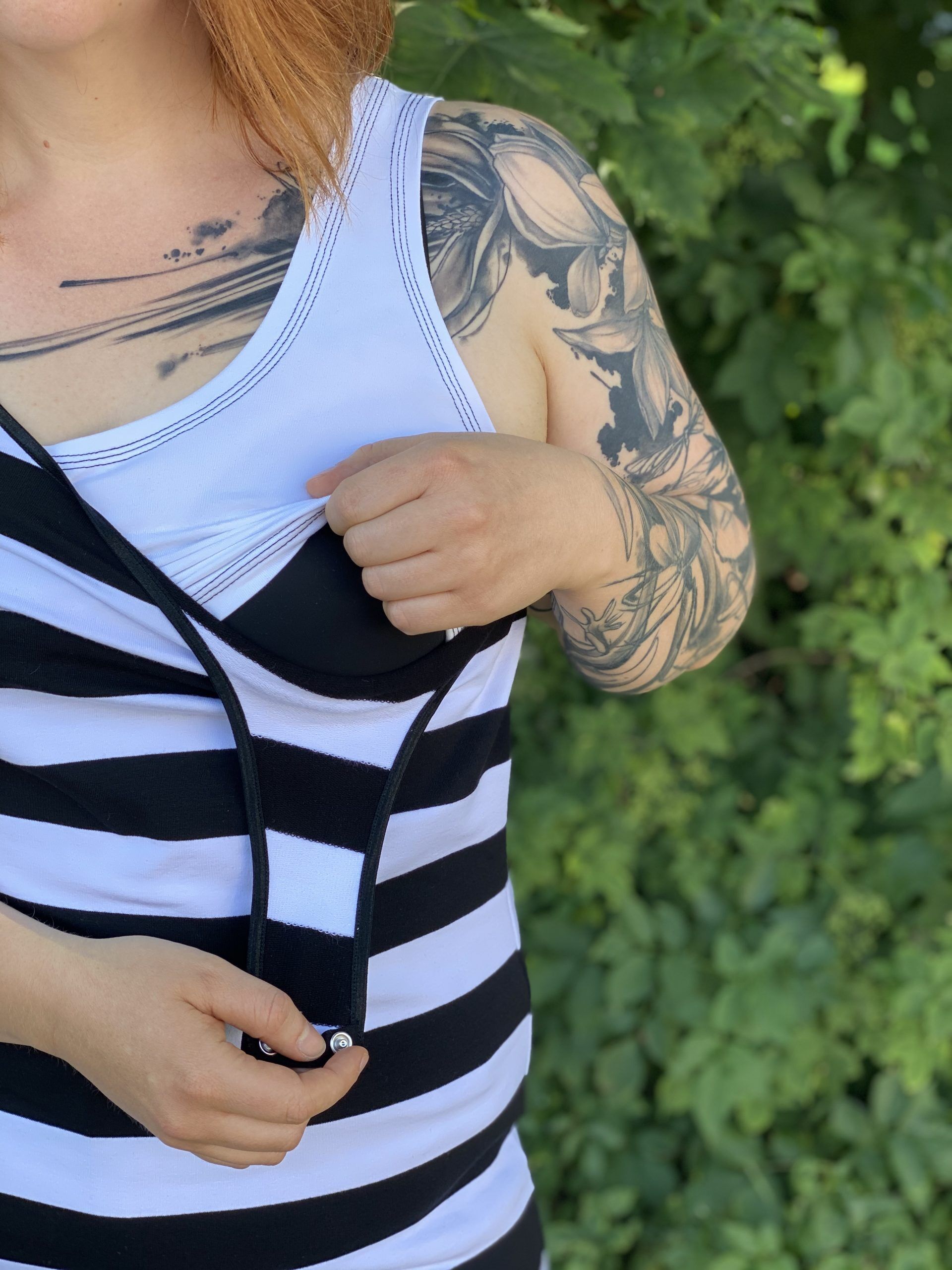 ebook Schnittmuster Stilltop Ingrid Umstandstop Stillfunktion nähanleitung königin Mutter