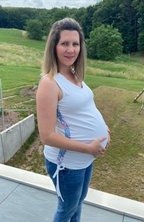 ebook Schnittmuster Umstandsshirt schwangerschaftsshirt shirt schwangerschaft langarm tshirt