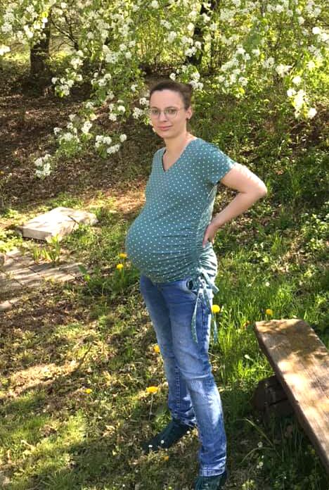 ebook Schnittmuster Umstandsshirt schwangerschaftsshirt shirt schwangerschaft langarm tshirt