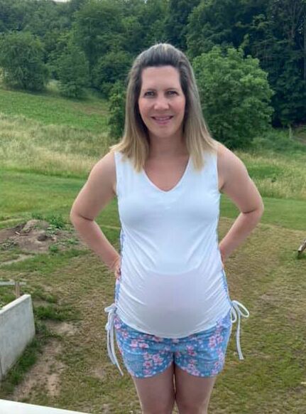 ebook Schnittmuster Umstandsshirt schwangerschaftsshirt shirt schwangerschaft langarm tshirt