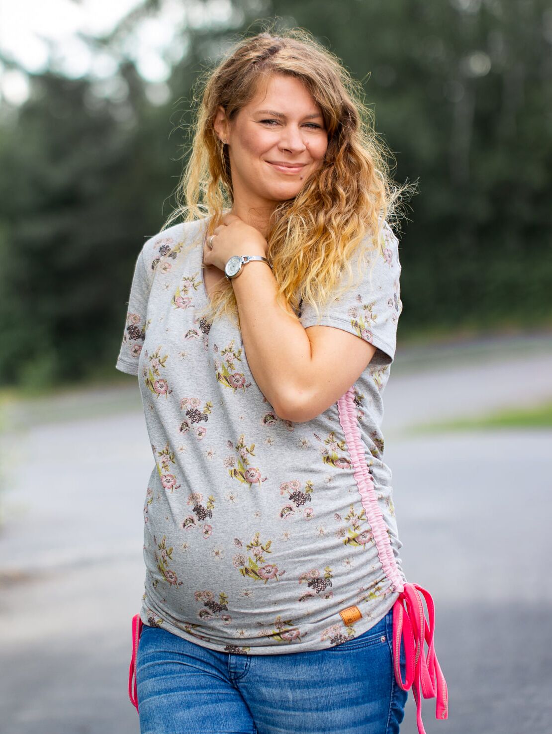 ebook Schnittmuster Umstandsshirt schwangerschaftsshirt shirt schwangerschaft langarm tshirt