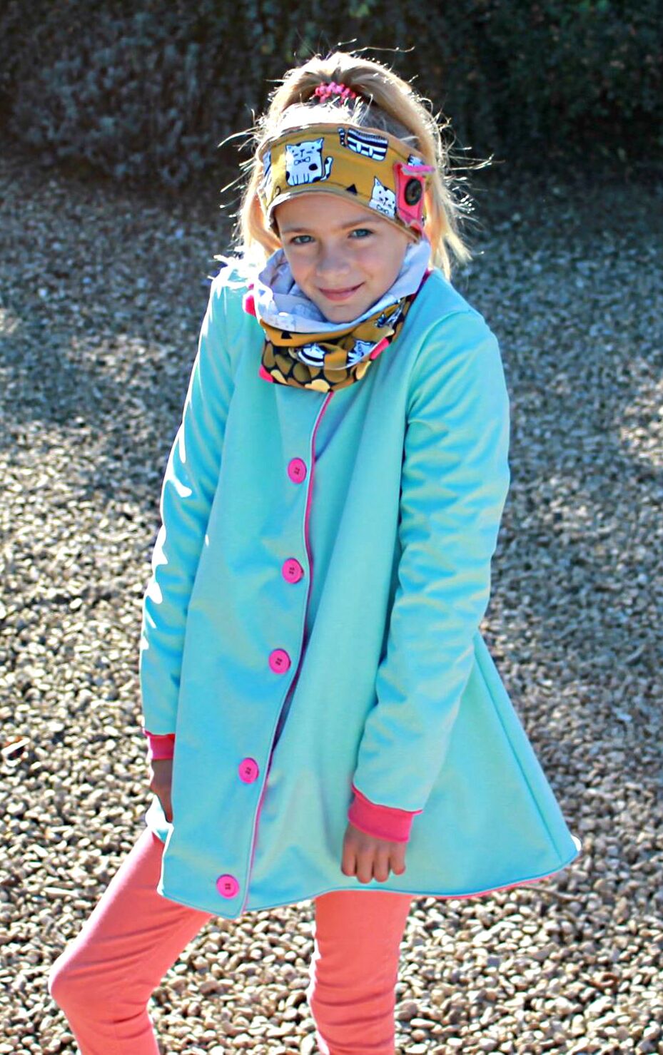 Schnittmuster Mantel, Jacke Capa (62–164) – Bild 28