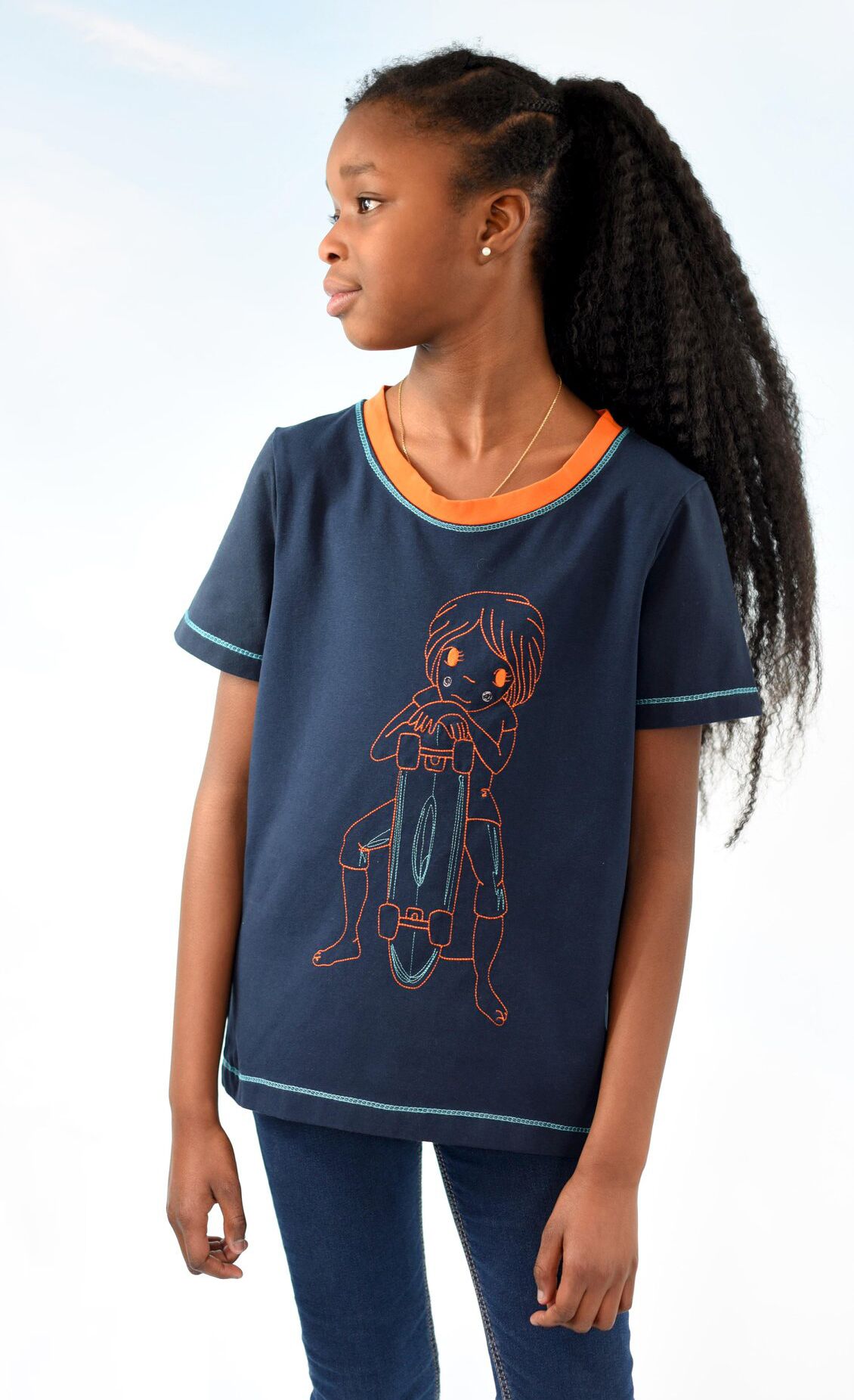 Schnittmuster Basic Shirt, T-Shirt Pirituba (50–164) – Bild 8