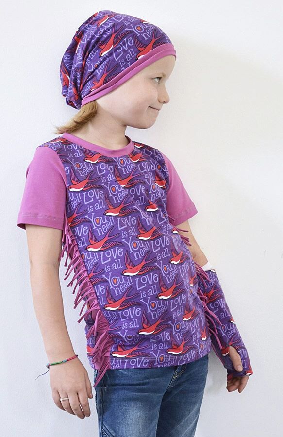 Schnittmuster Langarm Shirt T-Shirt Camisa (50-164) – Bild 18