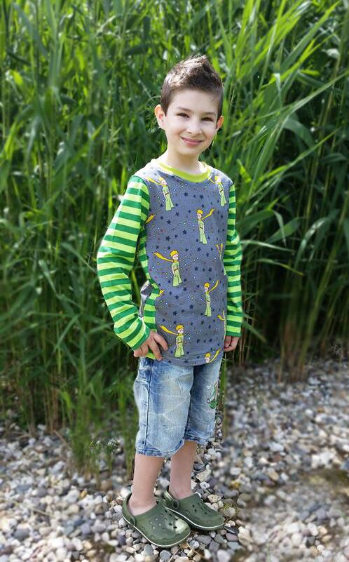 Schnittmuster Langarm Shirt T-Shirt Camisa (50-164) – Bild 24